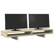 Vidaxl Monitor Standard 100x27x15 cm Processus de chêne sonoma en bois de bois -colore - afbeelding 3