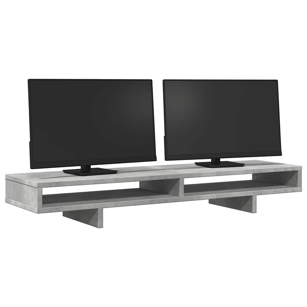 Vidaxl Monitor Standard 100x27x15 cm Prix de béton en bois transformé