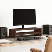 Vidaxl Monitor Standard 54x22x15 cm Coule de chêne marron en bois de bois coloré - afbeelding 1