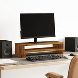 Vidaxl Monitor Standard 54x22x15 cm Bois transformé Old Wood Colore - afbeelding 1