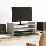 Vidaxl Monitor Standard 50x27x20 cm Processus en béton de béton - afbeelding 1