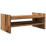 Le moniteur Vidaxl comprend 50x27x20 cm en bois transformé Old Wood -Colored - afbeelding 2