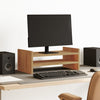 Vidaxl Monitor Standard 50x27x20 cm Couleur de chêne artisanal en bois transformé