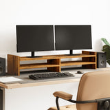 Vidaxl Monitor standard 100x27x20 cm Bois transformé vieux bois coloré - afbeelding 1