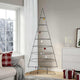 VidaXL décoration de Noël sapin de Noël 210 cm métal noir