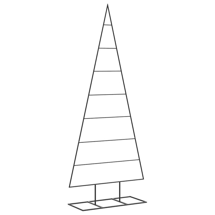 VidaXL décoration de Noël sapin de Noël 150 cm métal noir