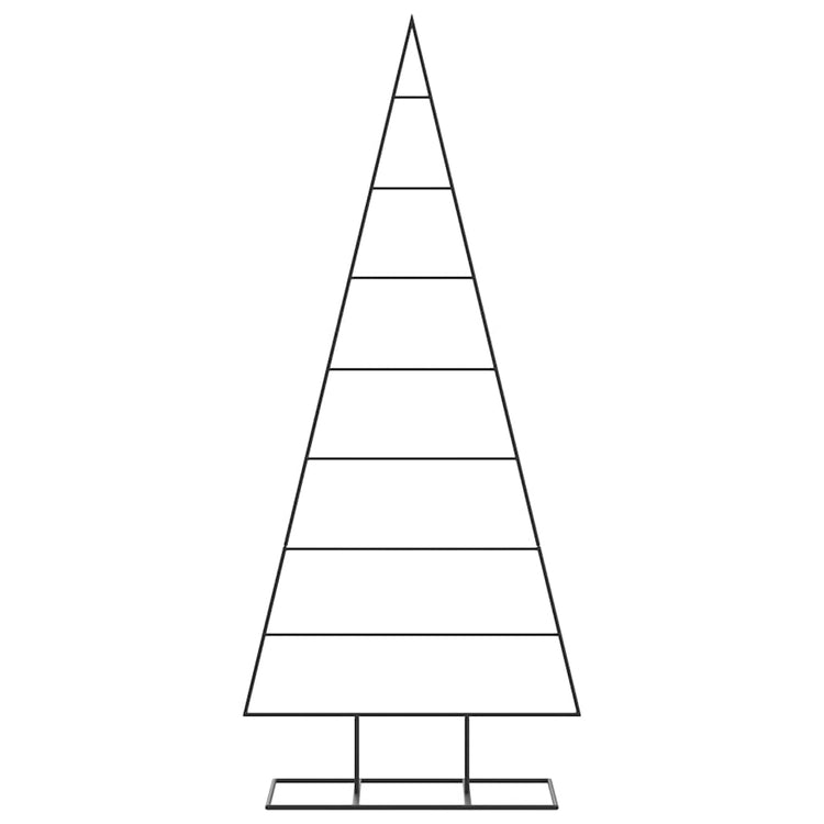 VidaXL décoration de Noël sapin de Noël 150 cm métal noir