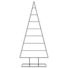 VidaXL décoration de Noël sapin de Noël 180 cm métal noir