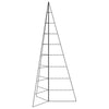 VidaXL décoration de Noël sapin de Noël 210 cm métal noir
