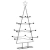 Vidaxl Christmas Decoration Tree de Noël 140 cm Métal noir