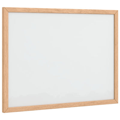 Tableau blanc magnétique Vidaxx avec cadre en pin massif 40x30 cm