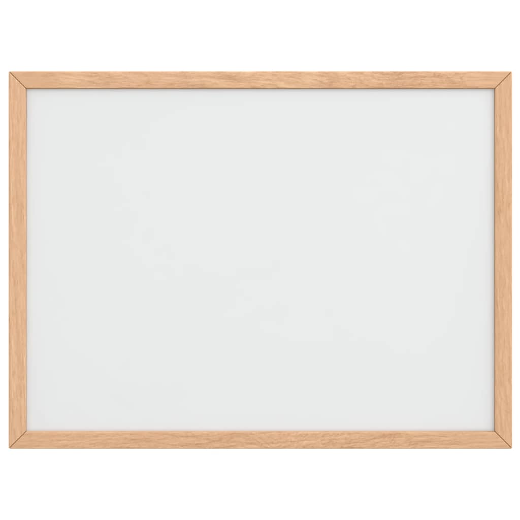 Tableau blanc magnétique Vidaxx avec cadre en pin massif 40x30 cm