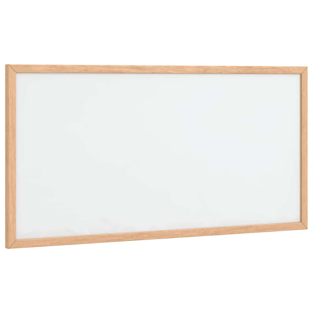 Tableau blanc magnétique Vidaxx avec cadre en pin massif 60x30 cm