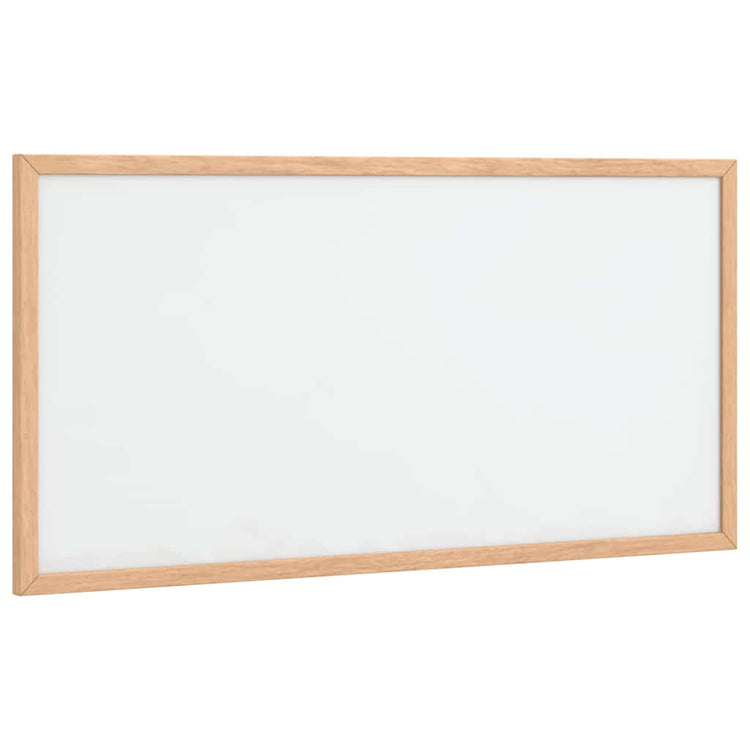 Tableau blanc magnétique Vidaxx avec cadre en pin massif 60x30 cm