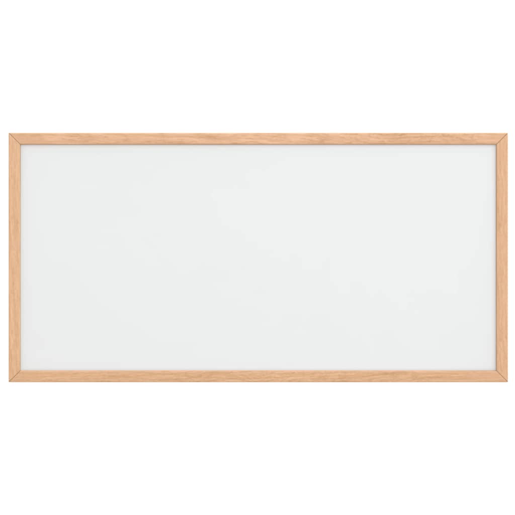 Tableau blanc magnétique Vidaxx avec cadre en pin massif 60x30 cm