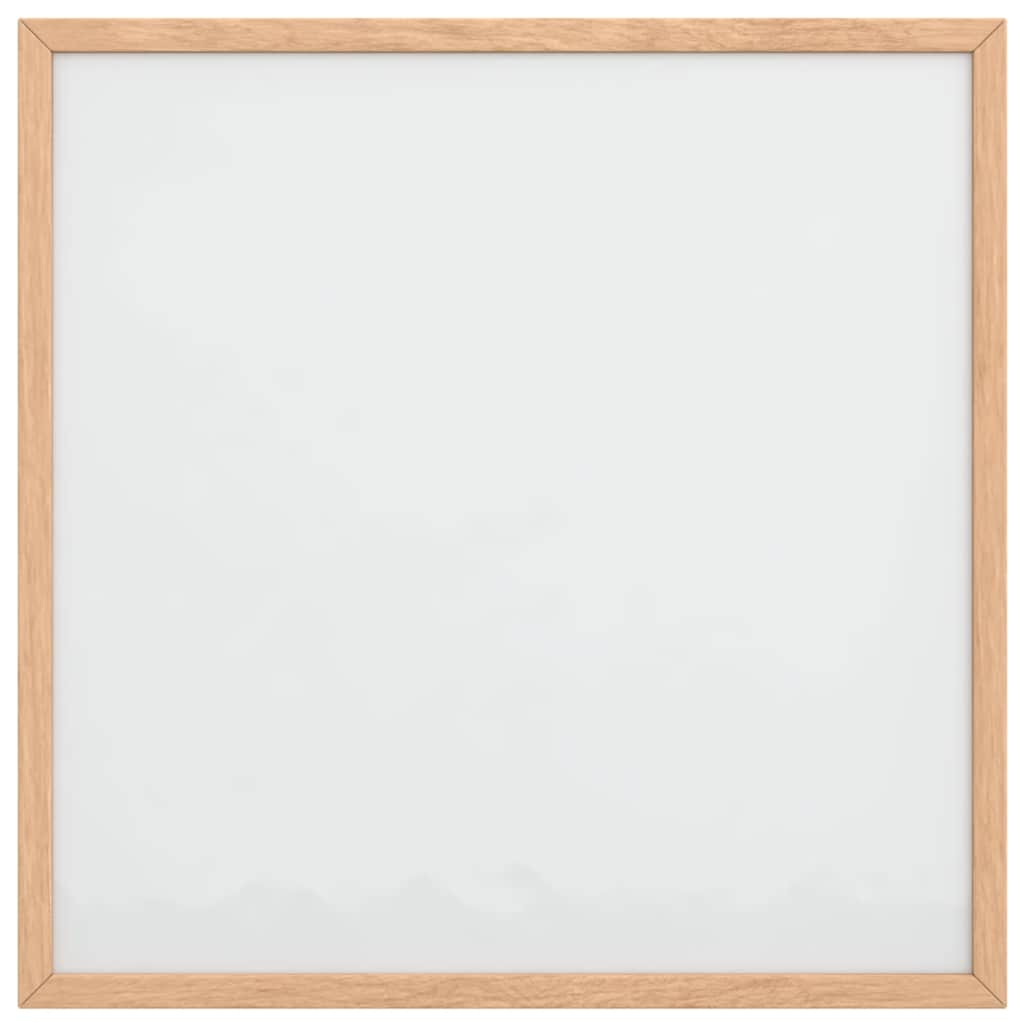 Tableau blanc magnétique Vidaxx avec cadre en pin massif 40x40 cm