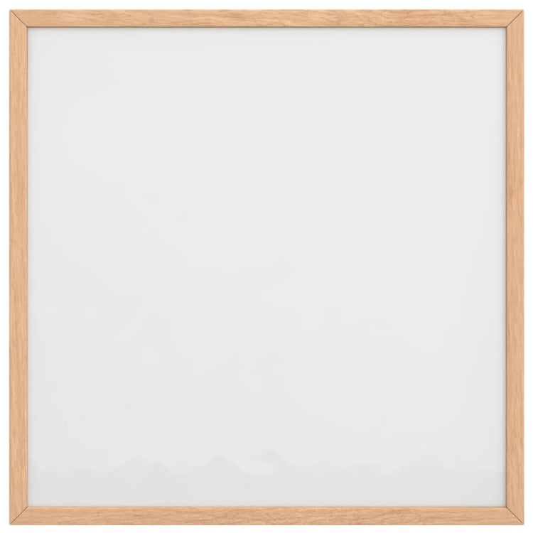 Tableau blanc magnétique Vidaxx avec cadre en pin massif 40x40 cm