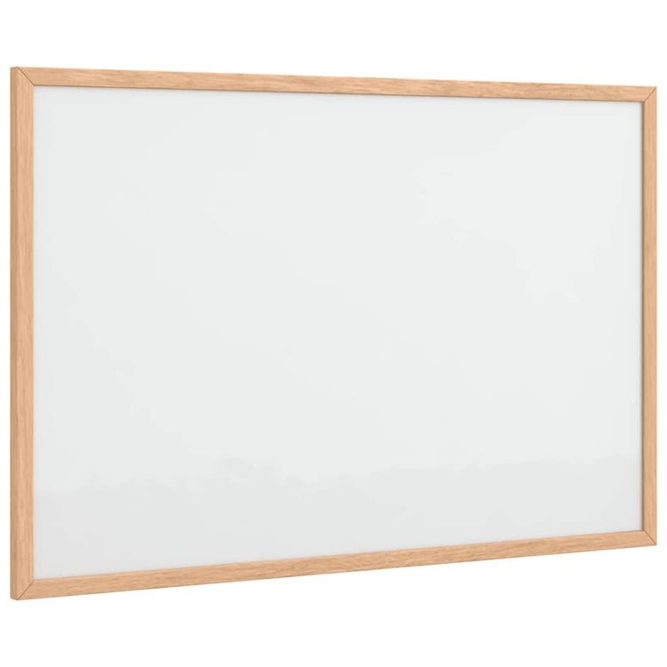 Tableau blanc magnétique Vidaxx avec cadre en pin massif 60x40 cm