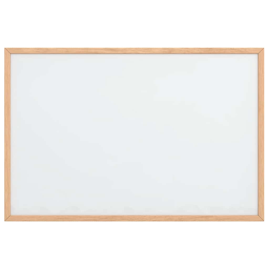 Tableau blanc magnétique Vidaxx avec cadre en pin massif 60x40 cm