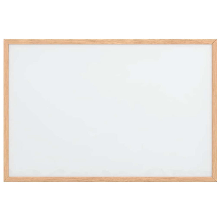 Tableau blanc magnétique Vidaxx avec cadre en pin massif 60x40 cm