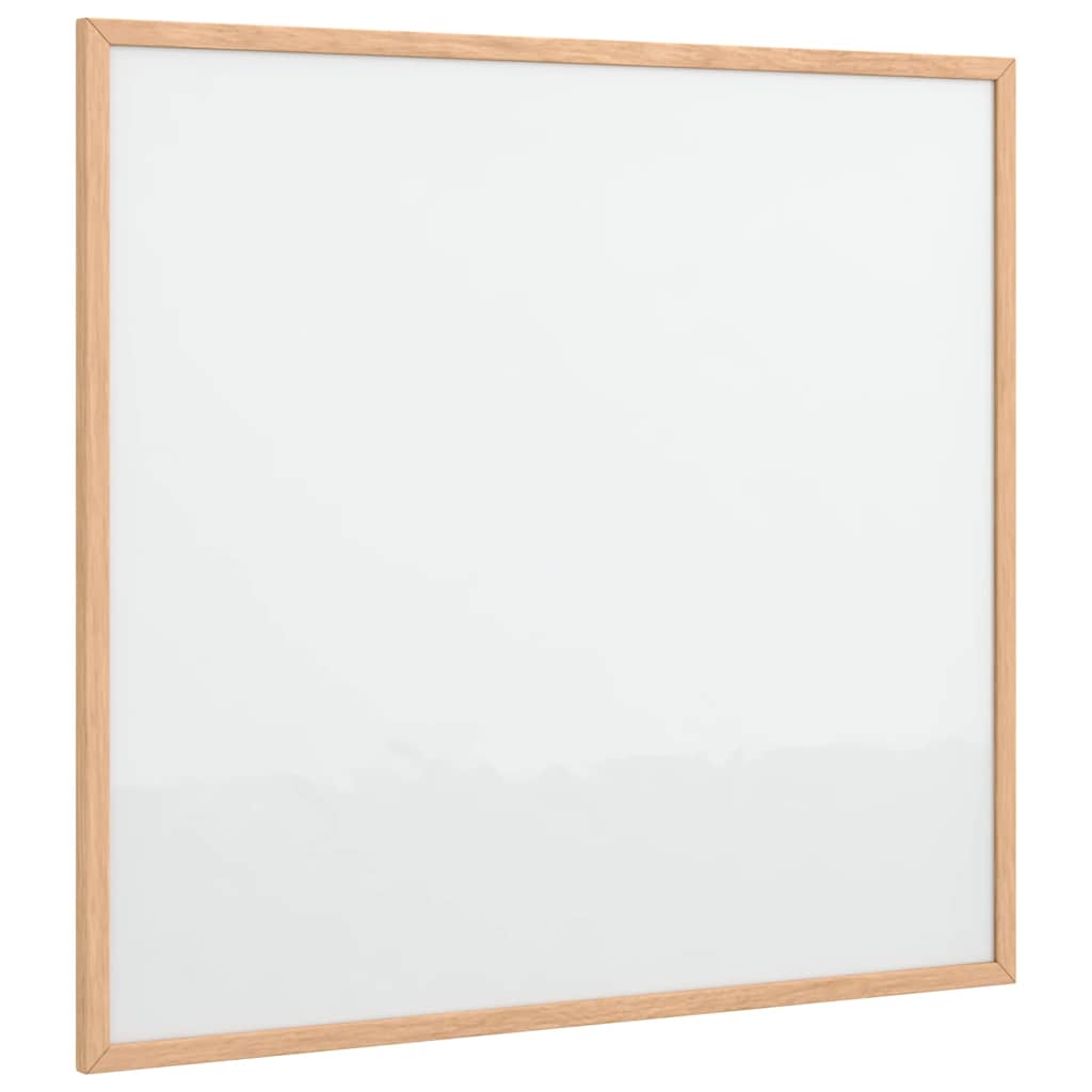 Tableau blanc magnétique Vidaxx avec cadre en pin massif 60x55 cm