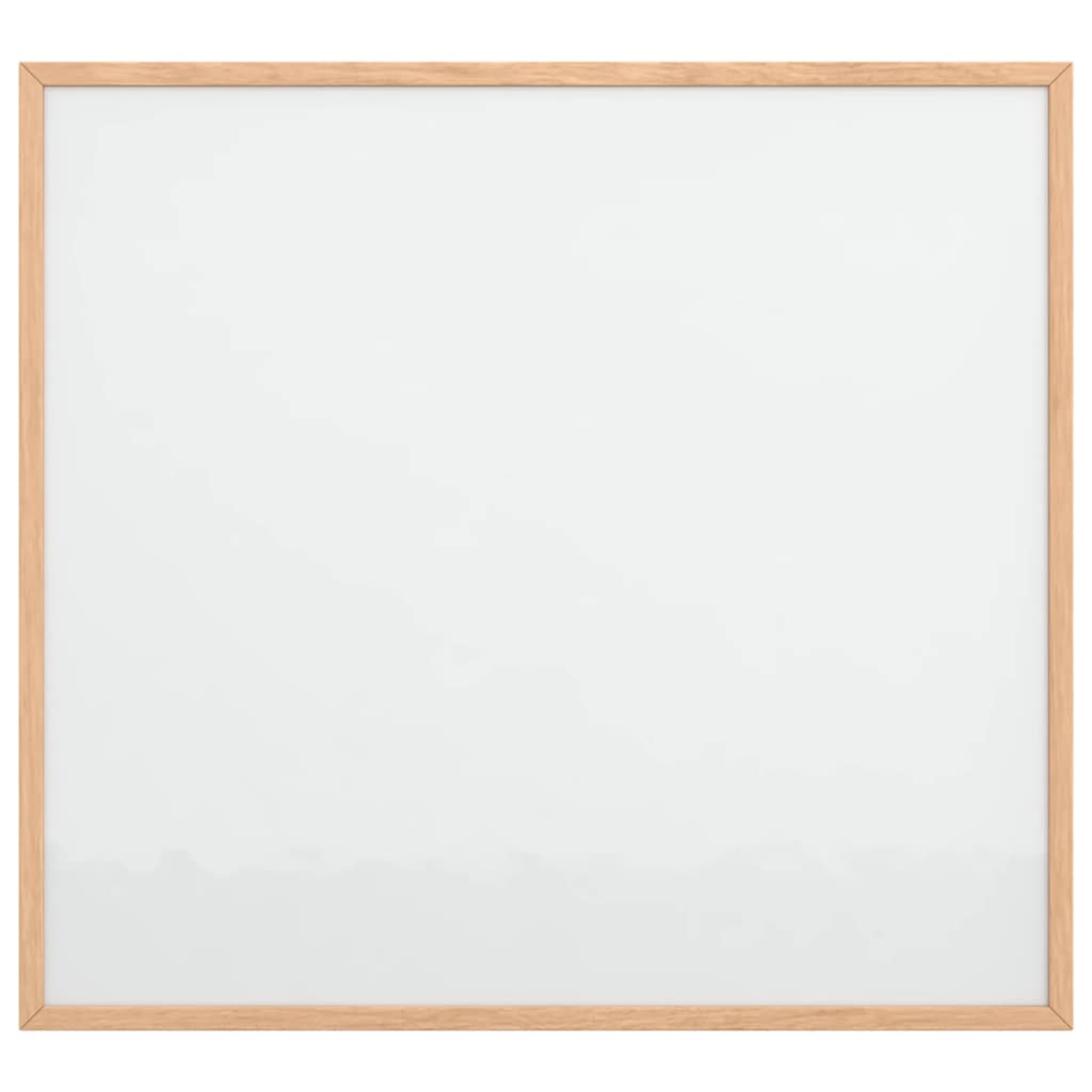Tableau blanc magnétique Vidaxx avec cadre en pin massif 60x55 cm