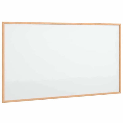 Tableau blanc magnétique Vidaxx avec cadre en pin massif 100x55 cm