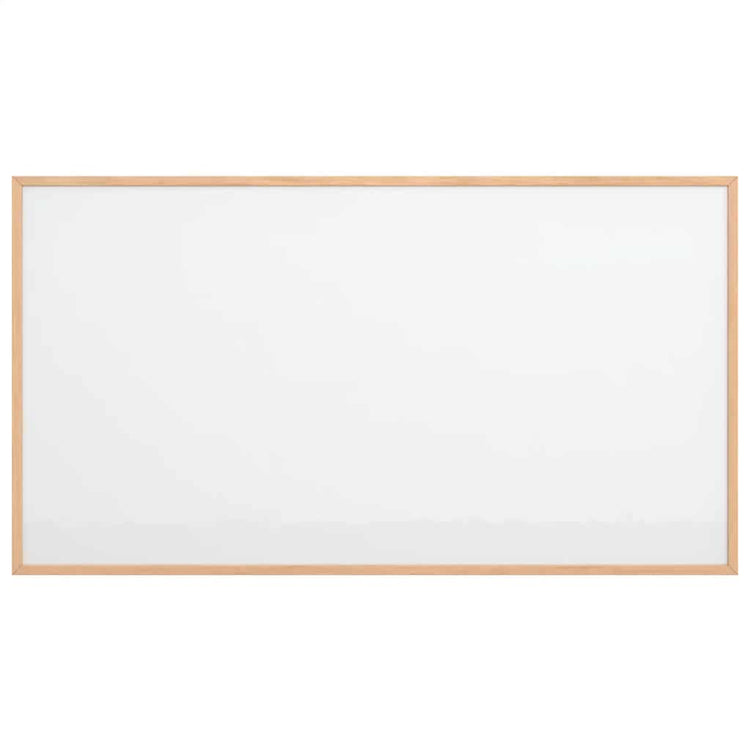 Tableau blanc magnétique Vidaxx avec cadre en pin massif 100x55 cm