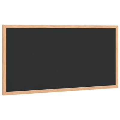 Tableau Vidaxx avec cadre en pin massif noir 60x30 cm
