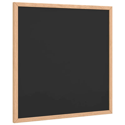 Tableau Vidaxx avec cadre en pin massif 40x40 cm noir