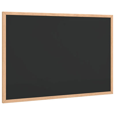 Tableau Vidaxx avec cadre en pin massif noir 60x40 cm