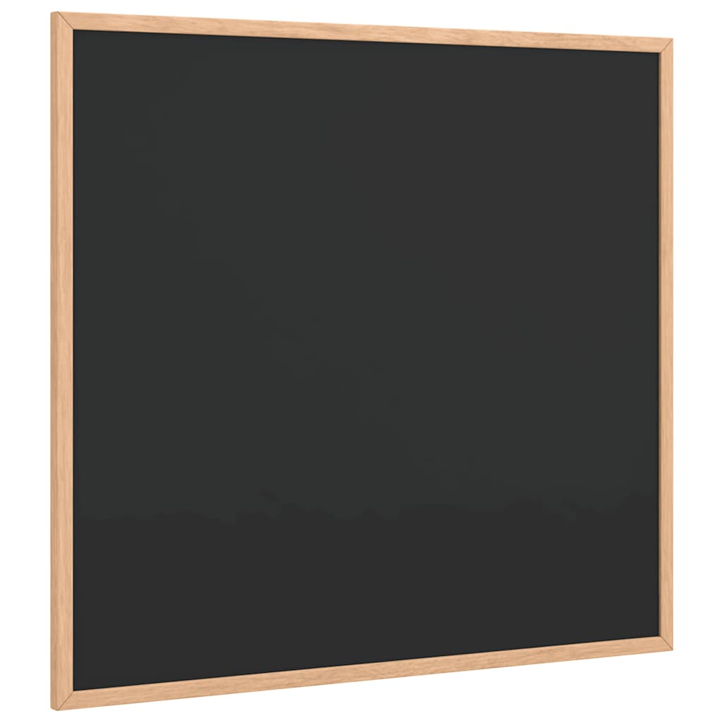 Tableau Vidaxx avec cadre en pin massif noir 60x55 cm