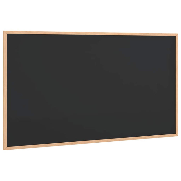Tableau Vidaxx avec cadre en pin massif noir 100x55 cm