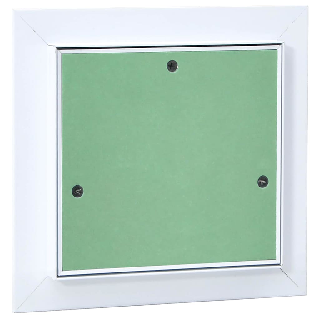 VidaXL panneau d'accès vert et argent 20 x 20 cm