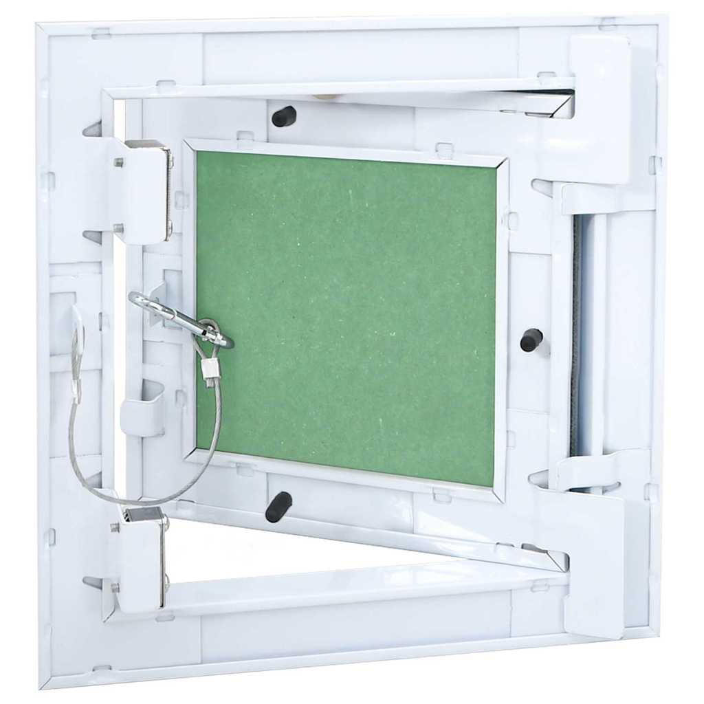 VidaXL panneau d'accès vert et argent 20 x 20 cm