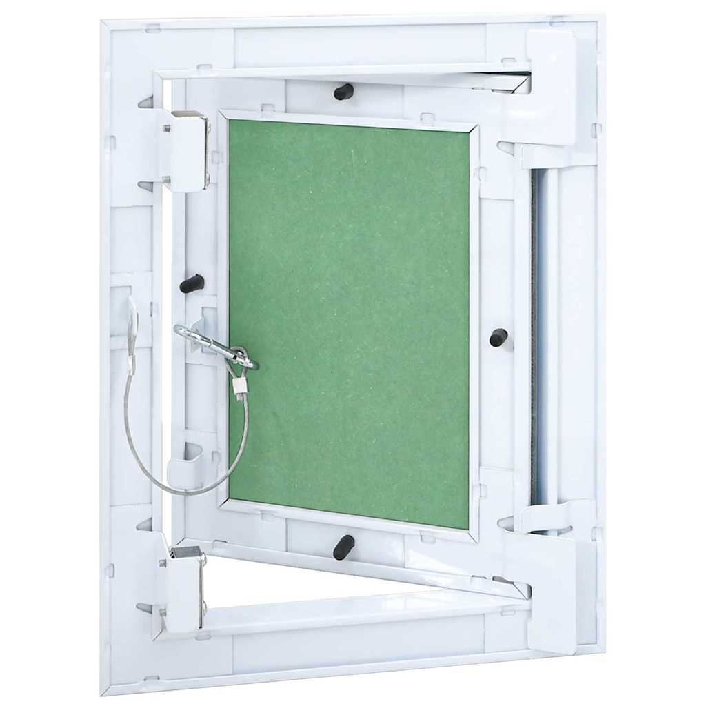 VidaXL panneau d'accès vert et argent 20 x 25 cm