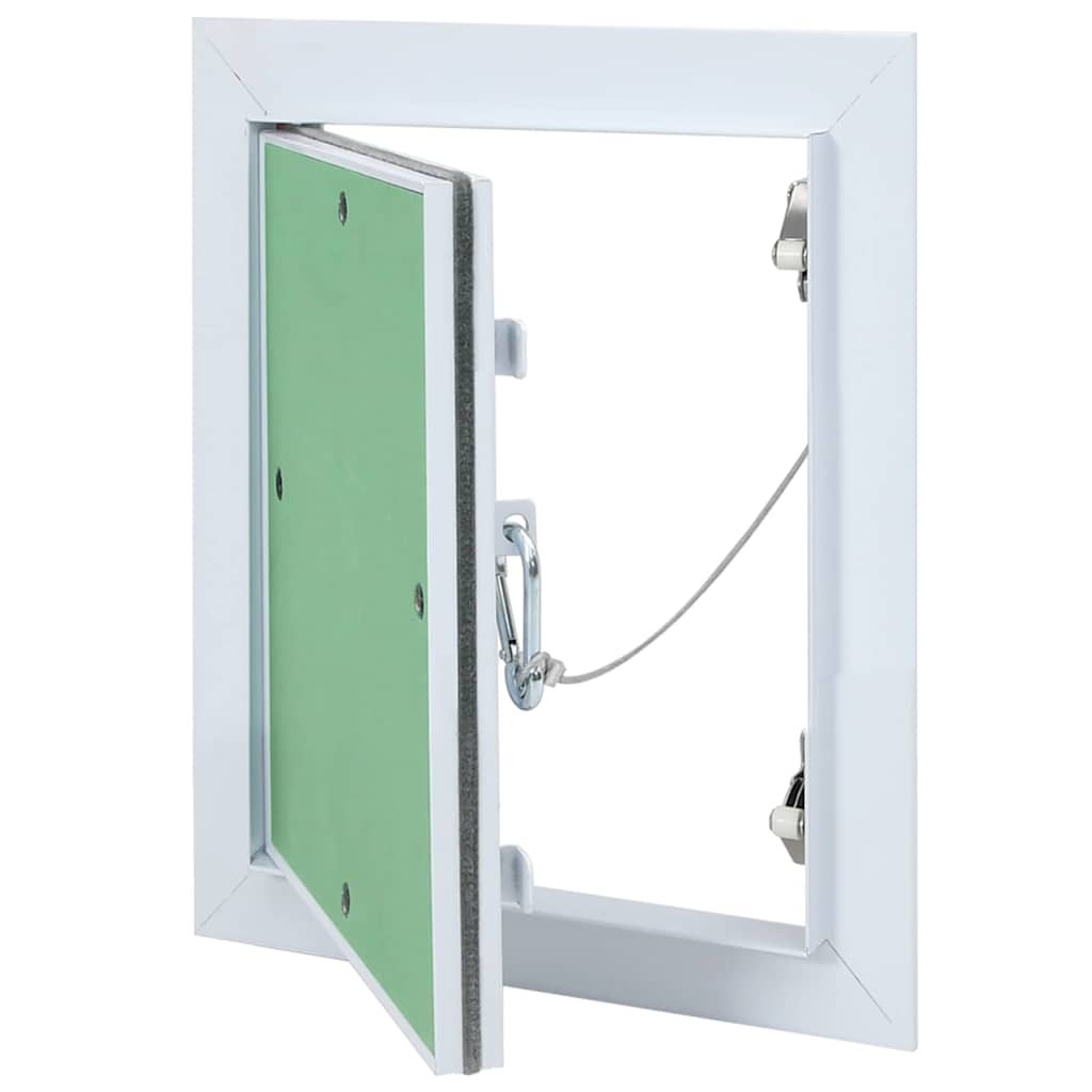 Vidaxx panneau d'accès vert et argent 25 x 30 cm