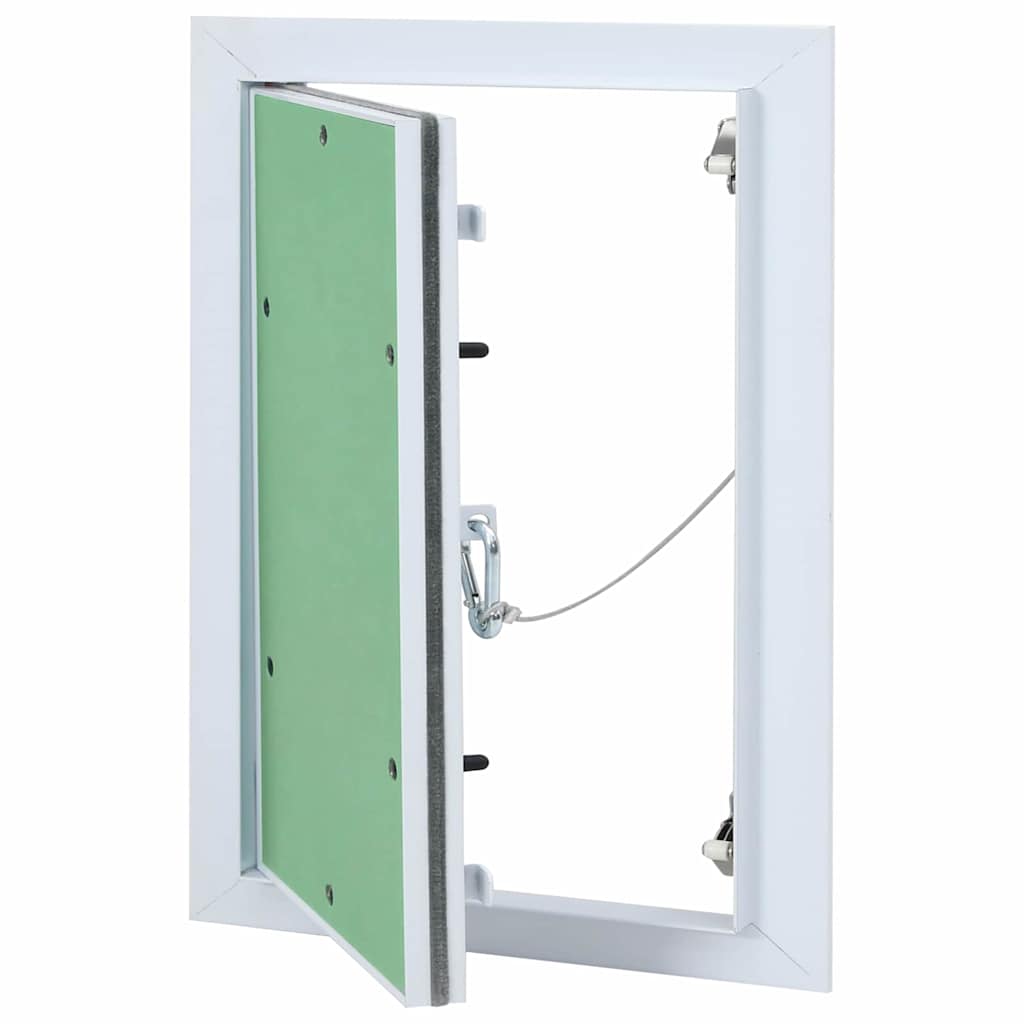 VidaXL panneau d'accès vert et argent 25 x 35 cm