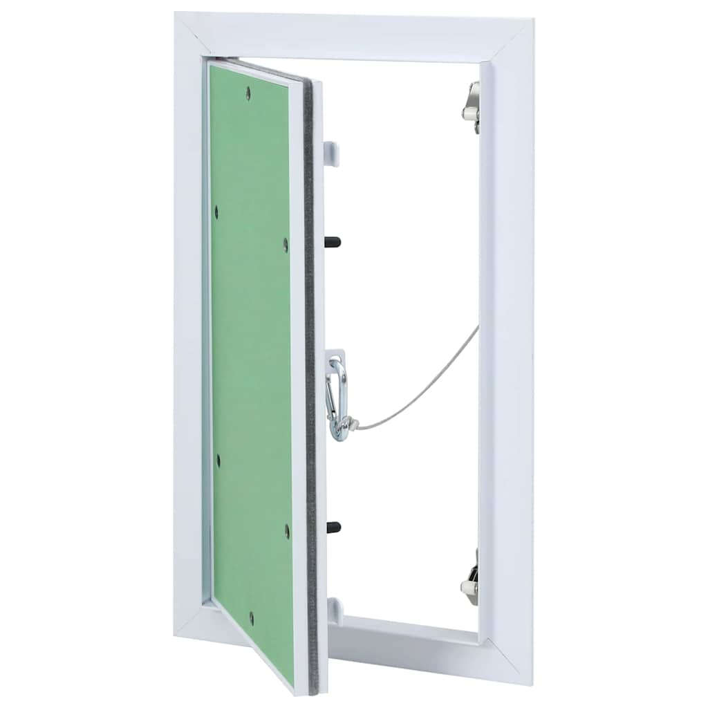 Vidaxx panneau d'accès vert et argent 25 x 45 cm