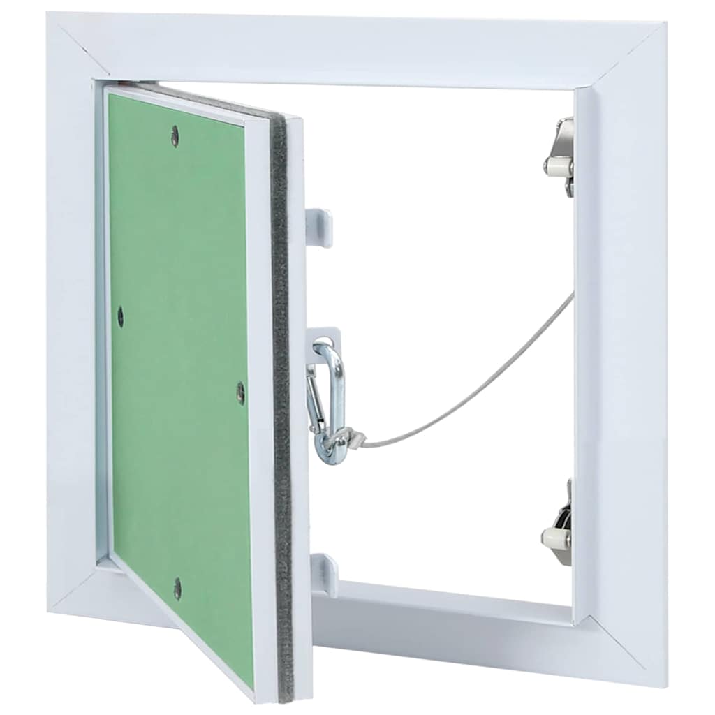 Panneau d'accès VidaXL vert et argent 30 x 30 cm