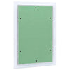 Panneau d'accès VidaXL vert et argent 35 x 45 cm