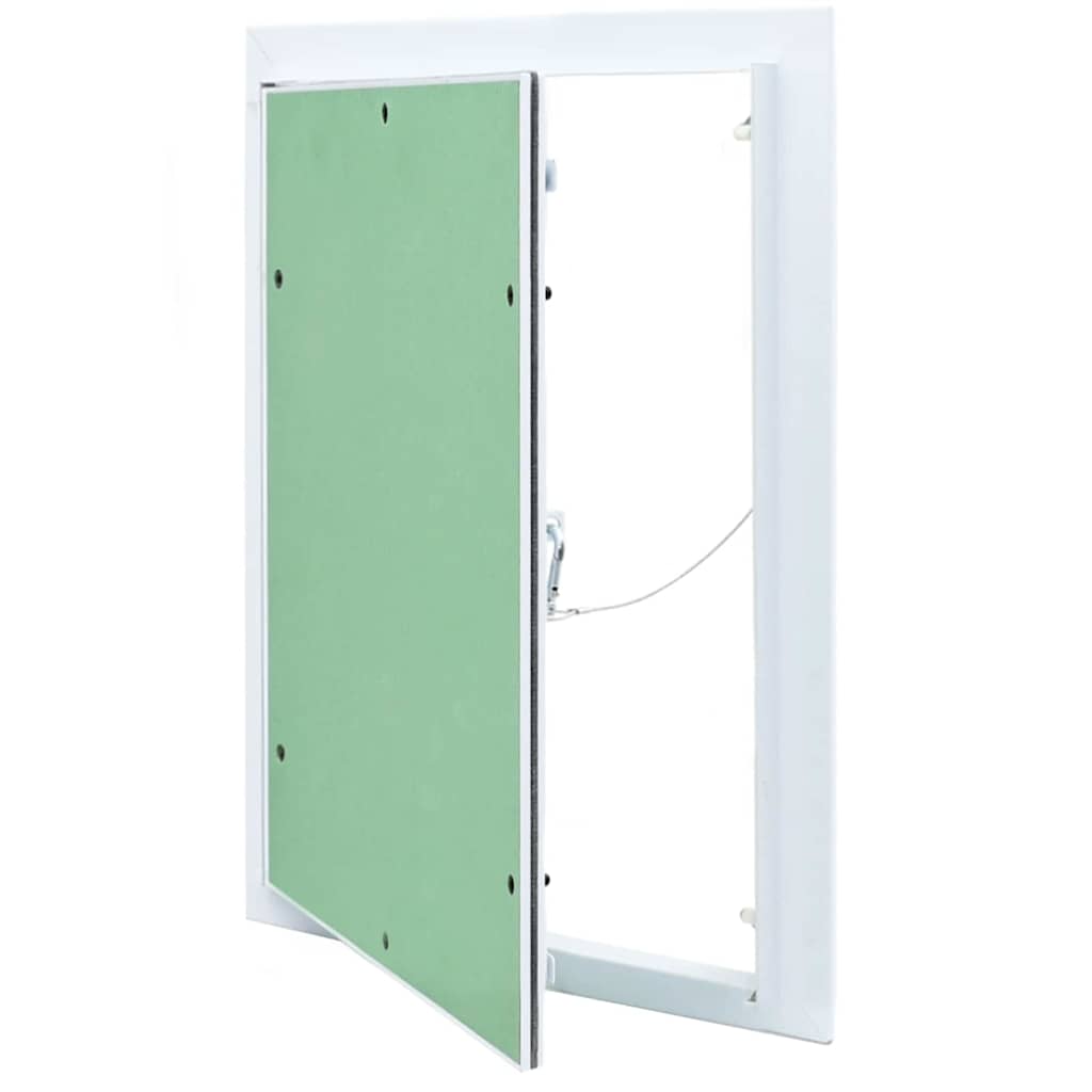 Panneau d'accès VidaXL vert et argent 35 x 45 cm