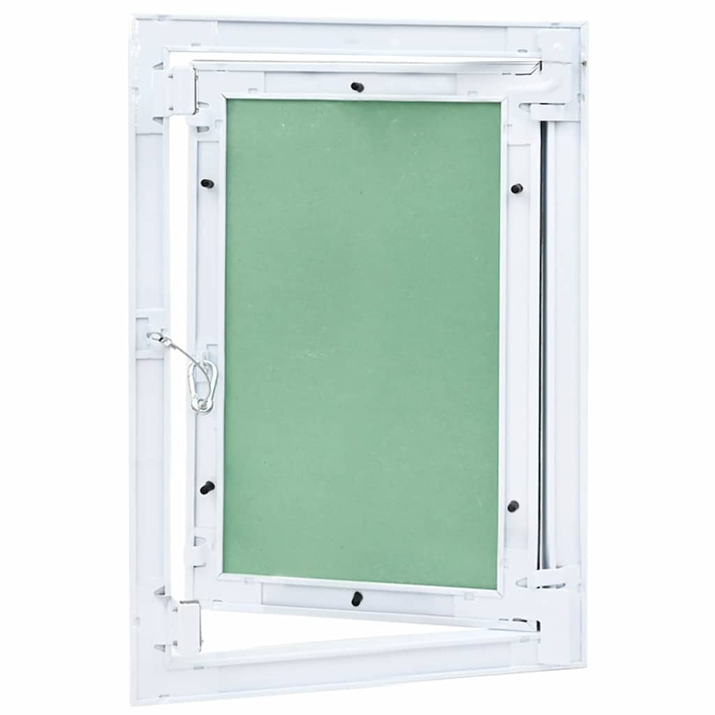 Panneau d'accès VidaXL vert et argent 35 x 45 cm