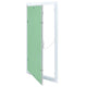 Vidaxx panneau d'accès vert et argent 35 x 55 cm