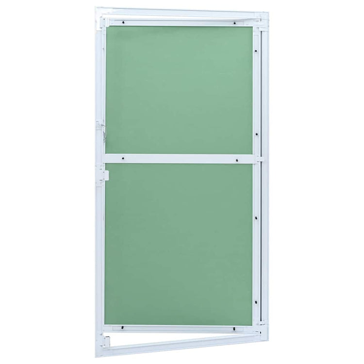 Vidaxx panneau d'accès vert et argent 55 x 105 cm