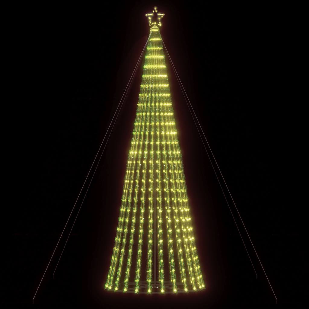 Vidaxl LED Arbre de Noël 1028 LEDS blanc chaud 403 cm
