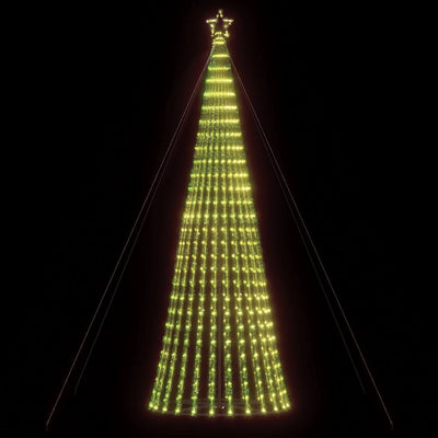 Vidaxl LED Arbre de Noël 1028 LEDS blanc chaud 403 cm
