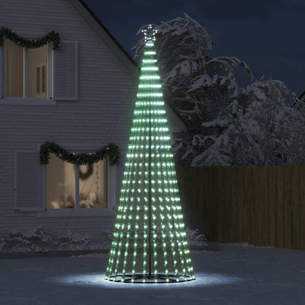 Vidaxl LED Arbre de Noël 1028 LEDS Cold White 403 cm