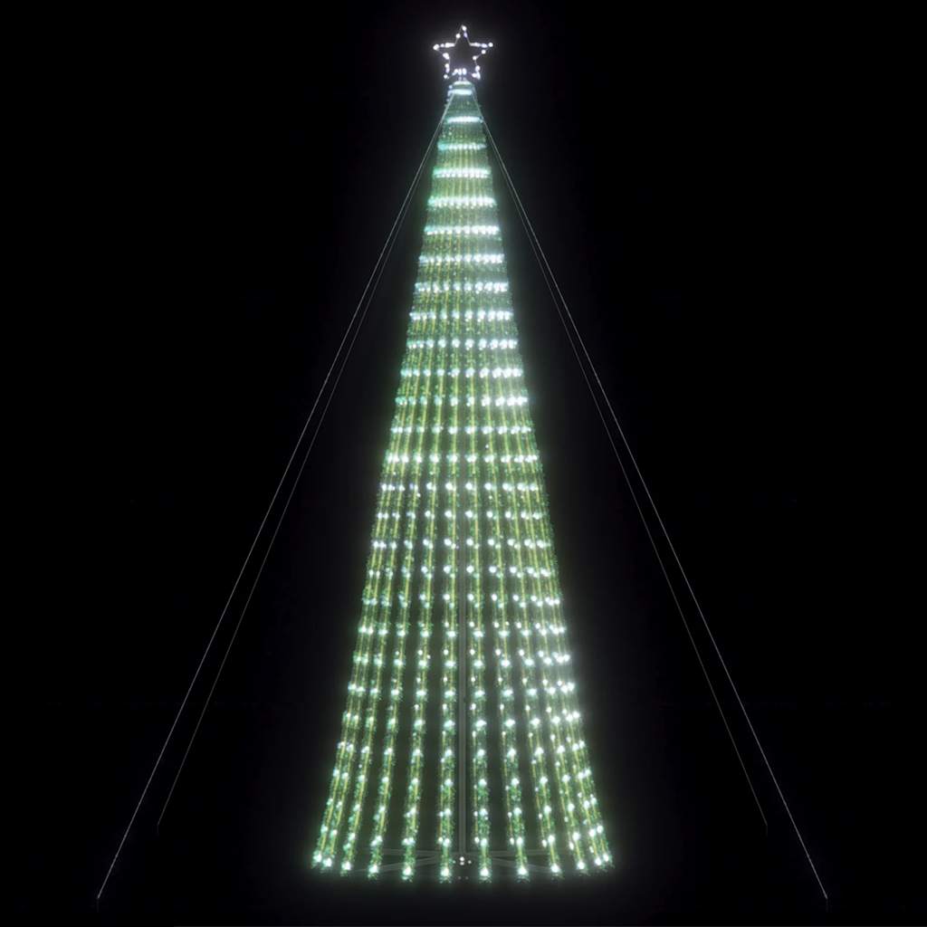 Vidaxl LED Arbre de Noël 1028 LEDS Cold White 403 cm