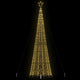 Vidaxl LED Arbre de Noël avec pointes 1534 LEDS blanc chaud 500 cm